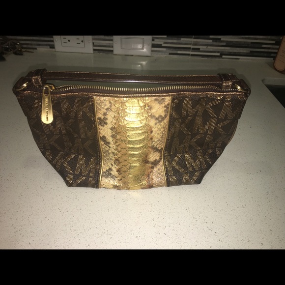 Michael Kors Snake Skin Bag - Picture 3 of 4